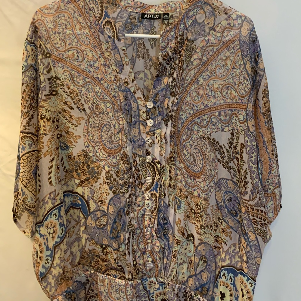 Sheer blouse